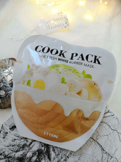 Ettang Maseczka do twarzy, Rozjaśniająca, Cook Pack, The Fresh White Rubber Mask