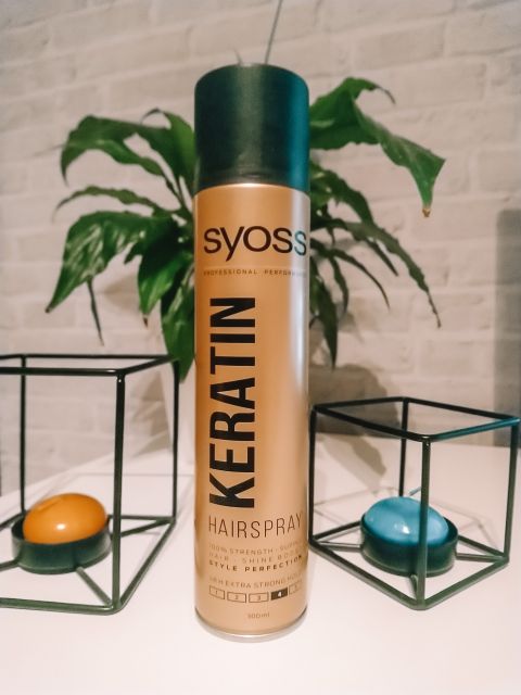 Syoss Professional Performance, Lakier do włosów, Keratin Style Perfection, nr 4