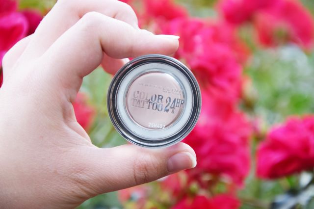 Maybelline Eye Studio, Color Tattoo 24Hr, Cień do powiek, nr 91 Creme de Rose