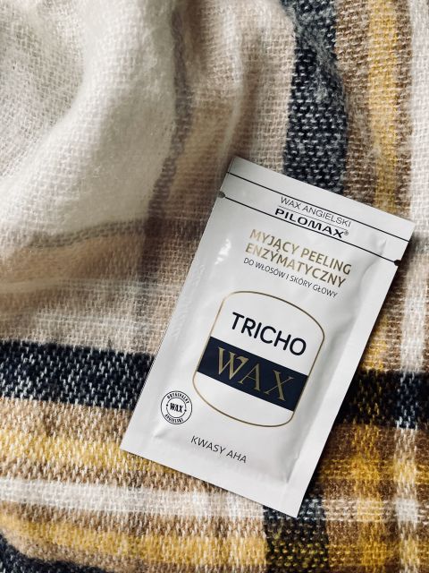 Pilomax Tricho Wax, Peeling do włosów i skóry głowy, Enzymatyczny, Kwasy AHA 