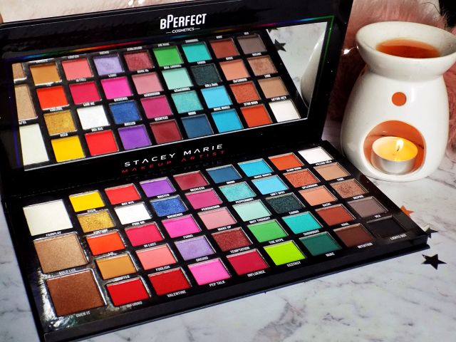 BPerfect Cosmetics Stacey Marie Carnival, XL Pro Palette, Paleta cieni do powiek