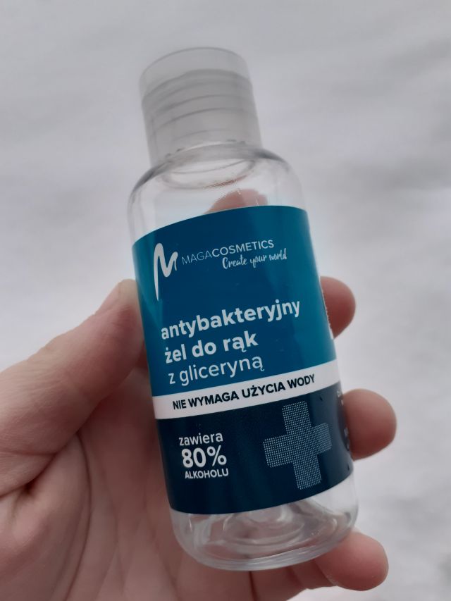 MagaCosmetics Żel do rąk, Antybakteryjny, Z gliceryną 
