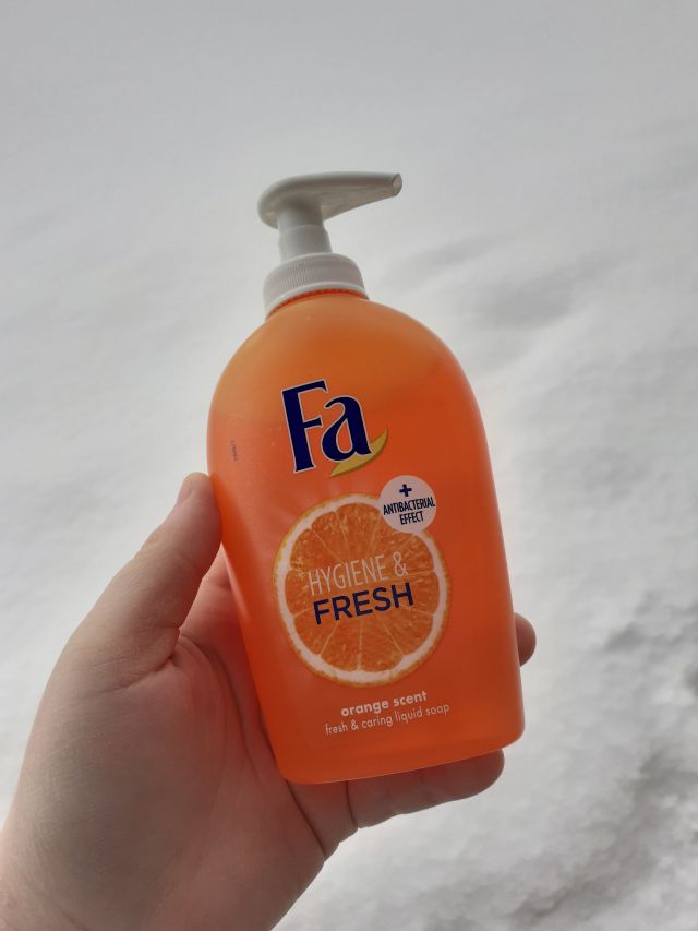 Fa Mydło w płynie, Hygiene & Fresh, Pomarańcza i różowy grejpfrut