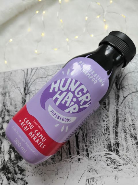 Hungry Hair Superfoods, Szampon do włosów, Regenerujący, Camu Camu + Acai Berries