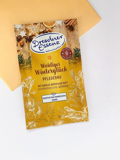 Dresdner Essenz Wellnesswelten, Sól do kąpieli, Kąpiel pielęgnacyjna, Wohliges Winterglück 