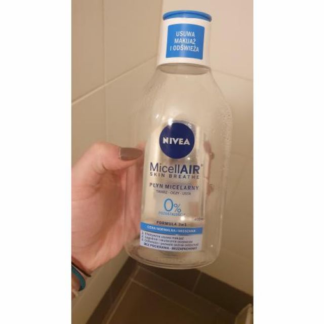 Nivea MicellAIR Skin Breathe, Płyn Micelarny, Twarz, oczy i usta, Cera normalna i mieszana