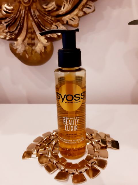 Syoss Beauty Elixir Absolute Oil, Eliksir do włosów, Z olejkiem absolutnym