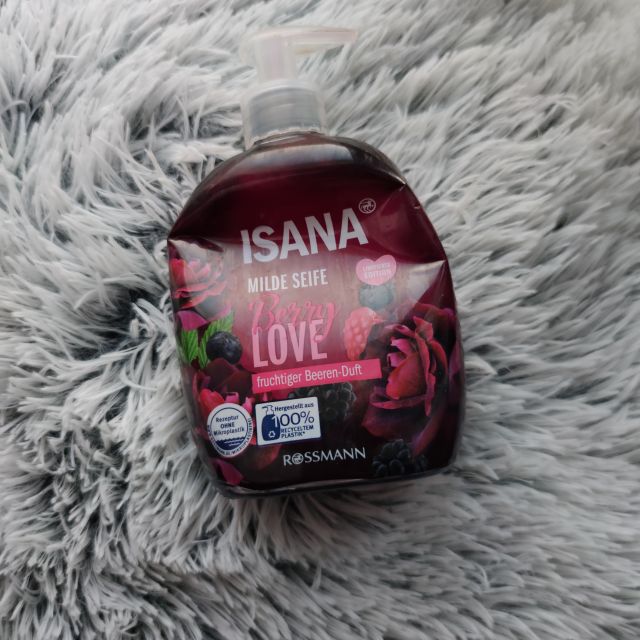 Isana Mydło w płynie Berry Love 