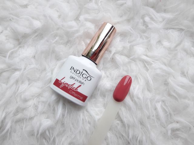 Indigo Lakier hybrydowy, Lipstick, Offerma