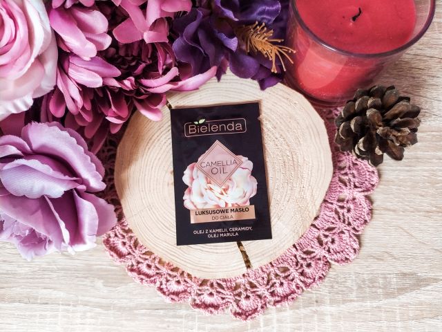 Bielenda Camellia Oil, Masło do ciała, Luksusowe, Olej z kamelii, ceramidy, Olej marula