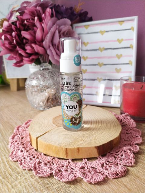 You-Niverse Olejek do włosów, Nawilżenie i wygładzenie, Kokos