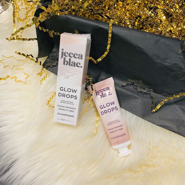 Jecca Blac Baza lub rozświetlacz, Glow Drops, Champagne