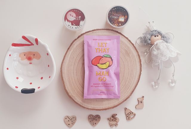 The Beauty Dept. Maseczka do włosów, Let That Man Go, Odżywcza, Ekstrakt z mango i olej z passiflory