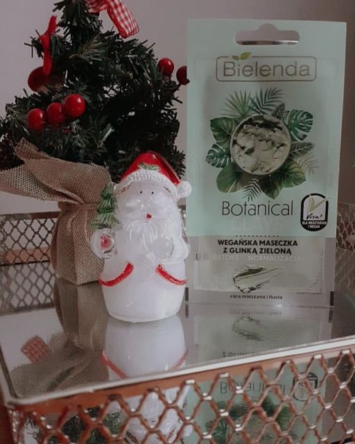 Bielenda Botanical Clays, Maseczka do twarzy, Wegańska, Detoks i Normalizacja, Z glinką zieloną