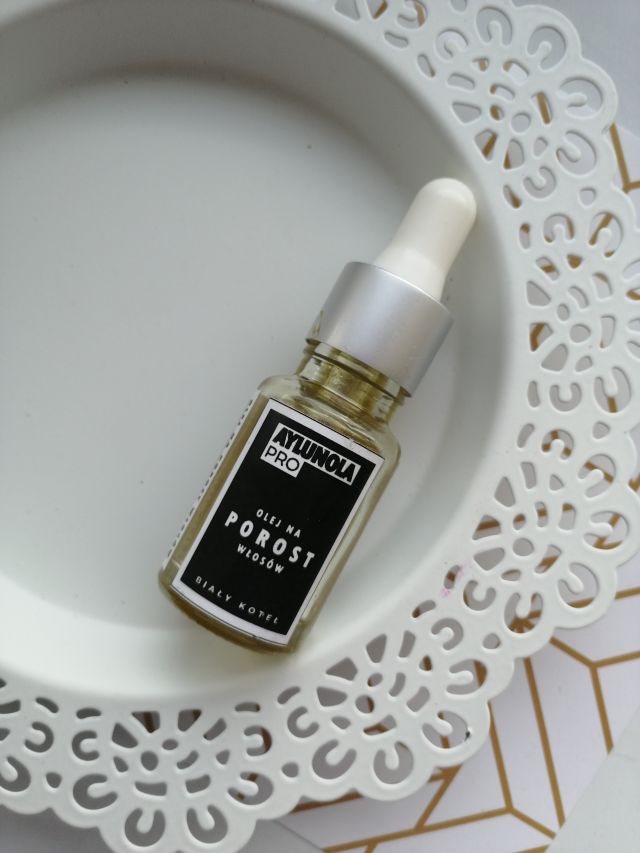 Biały Koteł Aylunola PRO: Olej na porost włosów