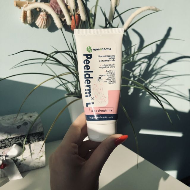 Magnapharma Peelderm L, Dermatologiczny peeling do twarzy i ciała