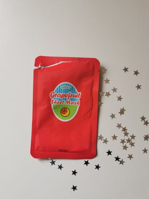 A'pieu Maska do twarzy w płacie, Sweet Grapefruit