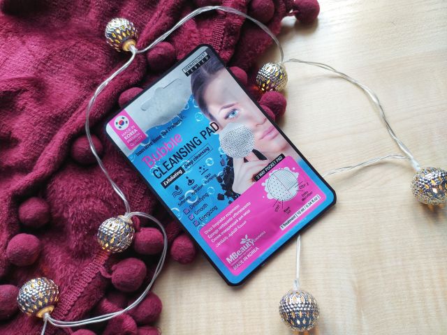 MBeauty Cosmetics Płatek do mycia twarzy, Bubble Cleasing Pad, Oczyszczający 