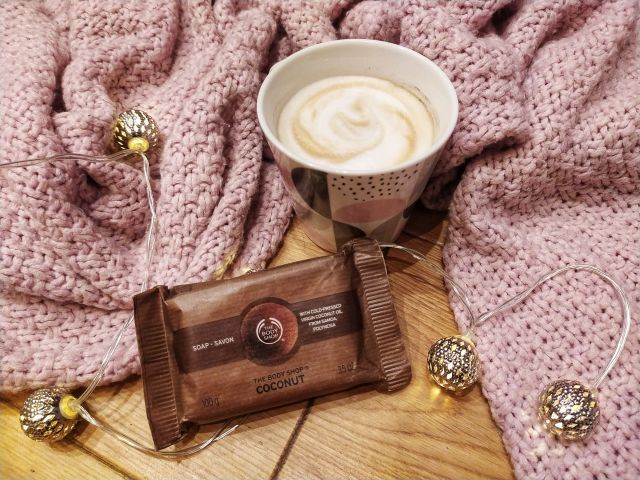 Mydło w kostce the body shop coconut