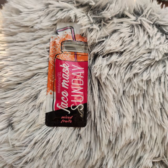 Mascot Europe Maseczka do twarzy, 7-Day Smoothie Face Masks, Sunday, Moisturing Gel, Mixed Fruits