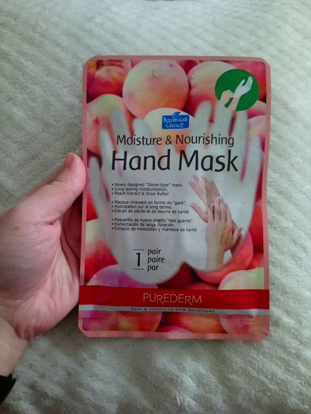 Maska na dłonie purederm 