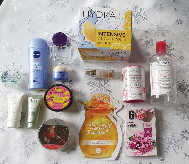 akcja denkowanie! grudzień - kosmetyki w świątecznych opakowaniach i świątecznych kolorach 🎄❄️⛄🎀🎁🎅