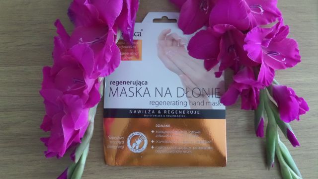 L'biotica Maska na dłonie, Regenerująca, Nawilża & Regeneruje, Maska w postaci rękawiczek