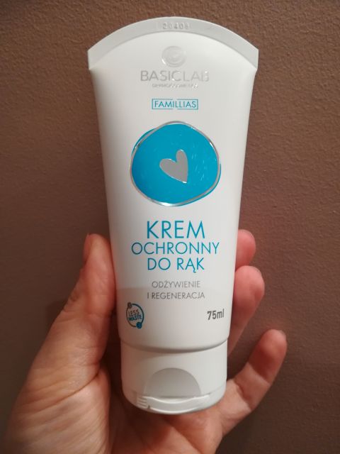 BasicLab Dermocosmetics Famillias, Krem do rąk, Ochronny, Odżywienie i Regeneracja