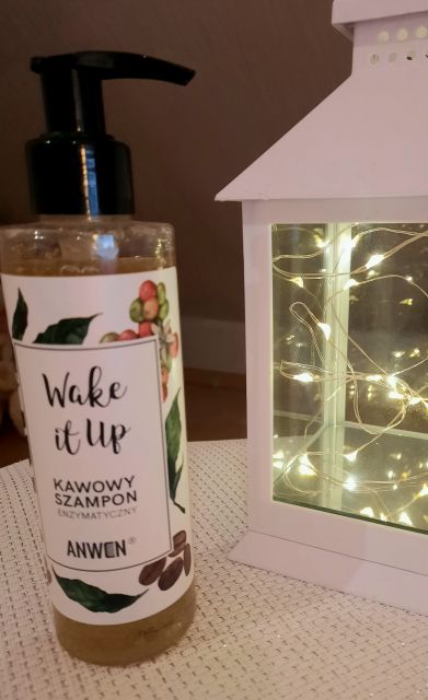 Anwen Szampon do włosów, Enzymatyczny, Kawowy