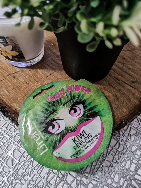 Lirene Fruit Power, Peeling do twarzy, Kiwi