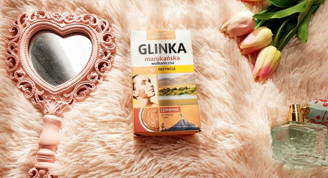 Fitokosmetik Glinka do twarzy i ciała, Czerwona, Marokańska, Wulkaniczna