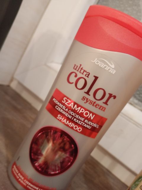 Joanna Ultra Color, Szampon do włosów, Odcienie rudego