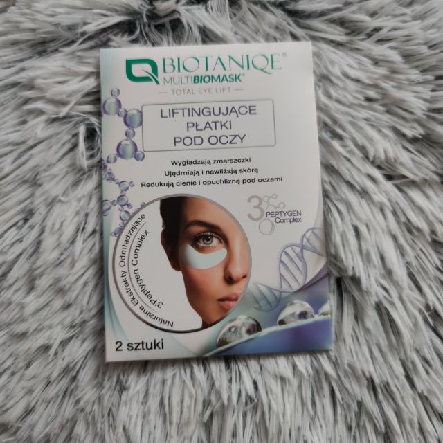 Biotaniqe Multi Biomask, Płatki pod oczy, Liftingujące