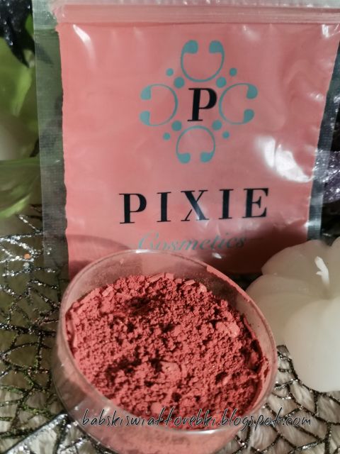 Pixie Cosmetics My Secret Mineral Rouge Powder, Róż mineralny do twarzy, Sweet Melon