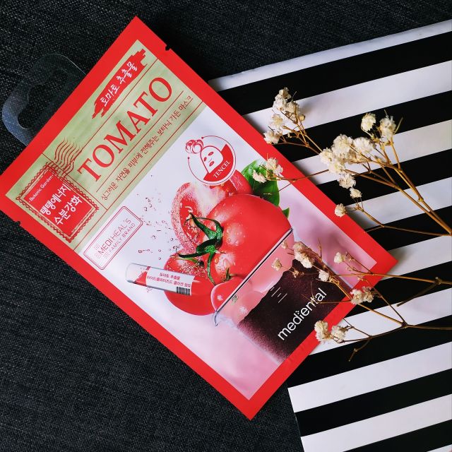 Mediental Maska do twarzy w płacie, Tomato Sheet Mask Pomidor