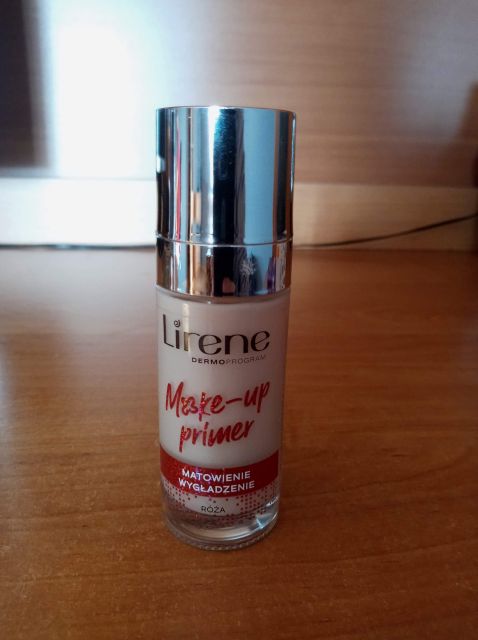 Lirene Dermoprogram, Make-up primer, Baza pod makijaż, Matowienie i wygładzenie, Róża