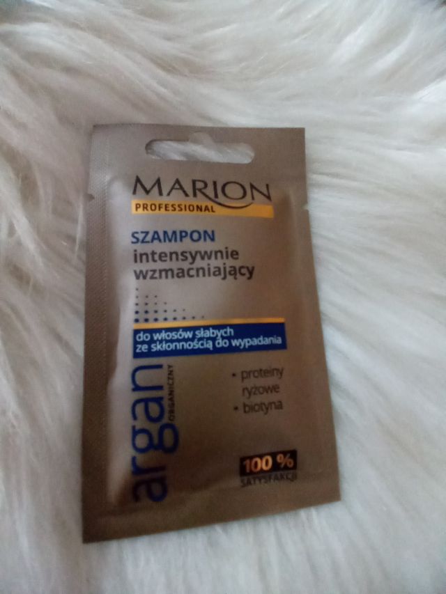 Marion Professional, Szampon do włosów, Intensywnie wzmacniający, Do włosów słabych ze skłonnością do wypadania