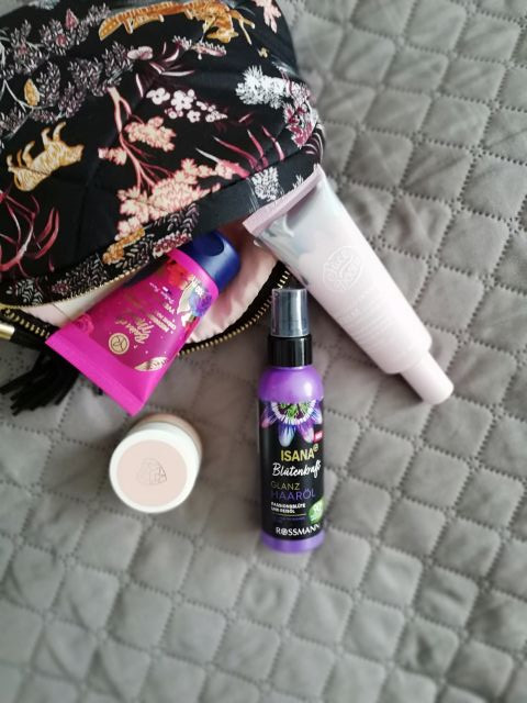 Olejek do włosów nadający połysk kwiat marakui i olej ryżowy 