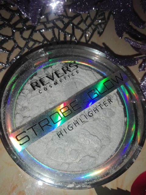 Revers Cosmetics Strobe & Glow Highlighter, Rozświetlacz do twarzy, nr 02 Eternal