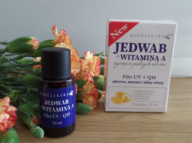 Bioélixire Serum do włosów, Jedwab + witamina A