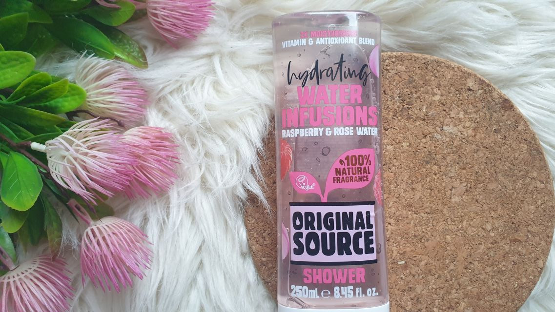 Original Source Żel pod prysznic, Raspberry & Rose Water