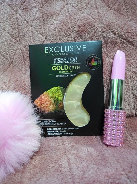Exclusive Cosmetics Płatki pod oczy, Hydrożelowe, Goldcare z mikrocząsteczkamk złota