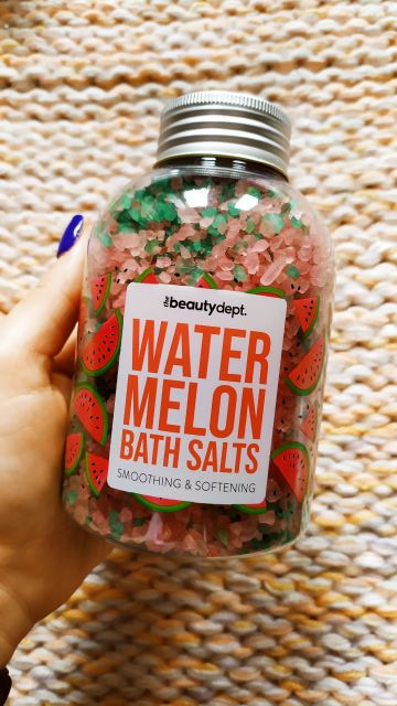 The Beauty Dept. Sól do kąpieli, Watermelon, Smoothing & Softening