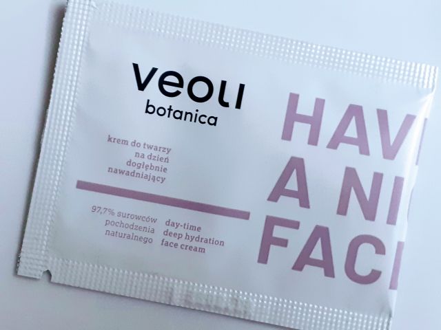 Veoli Botanica Krem do twarzy, Dogłębnie nawadniający, Na dzień, Have a Nice Face
