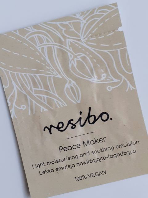 Resibo Peace Maker, lekka emulsja nawilżająco- łagodząca do twarzy