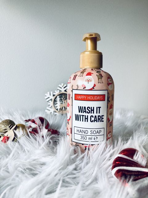 Maxbrands Marketing B.V. Mydło do rąk, Happy Holidays, Wash it with Care