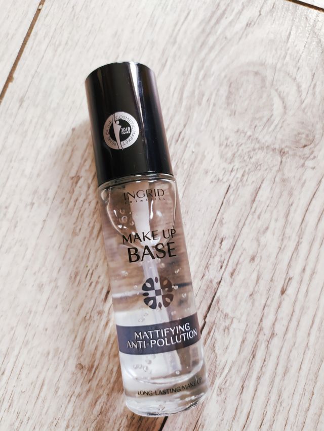 Ingrid Baza pod makijaż, Make-Up Base, Mattifying & Anti-Pollution, Beztłuszczowa i matująca