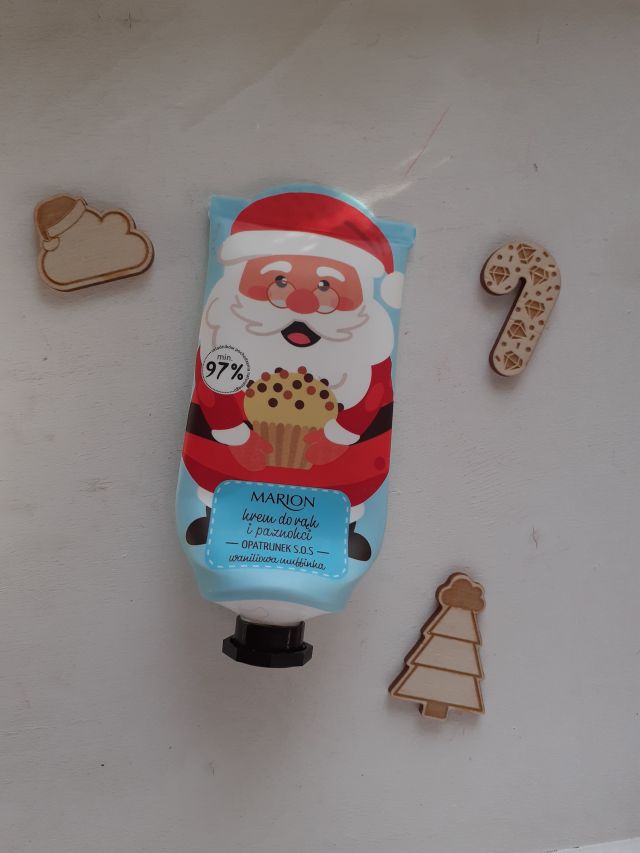 Marion Krem do rąk i paznokci, Opatrunek S.O.S, Waniliowa muffinka