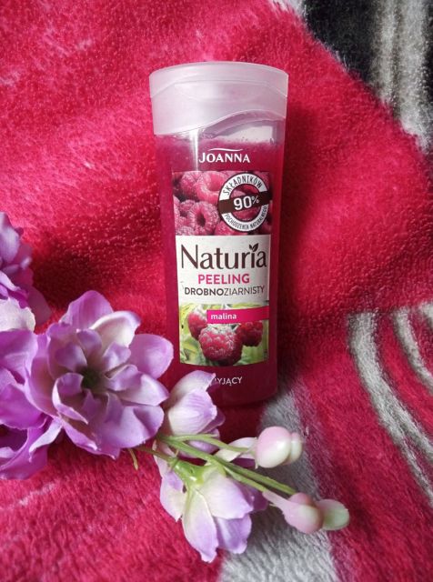 Joanna Naturia, Peeling myjący, Drobnoziarnisty, Malina 
