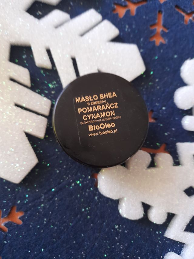 BioOleo Cosmetics Masło Shea, Pomarańcza i cynamon